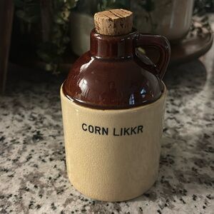 Cute little corn liquor bottle